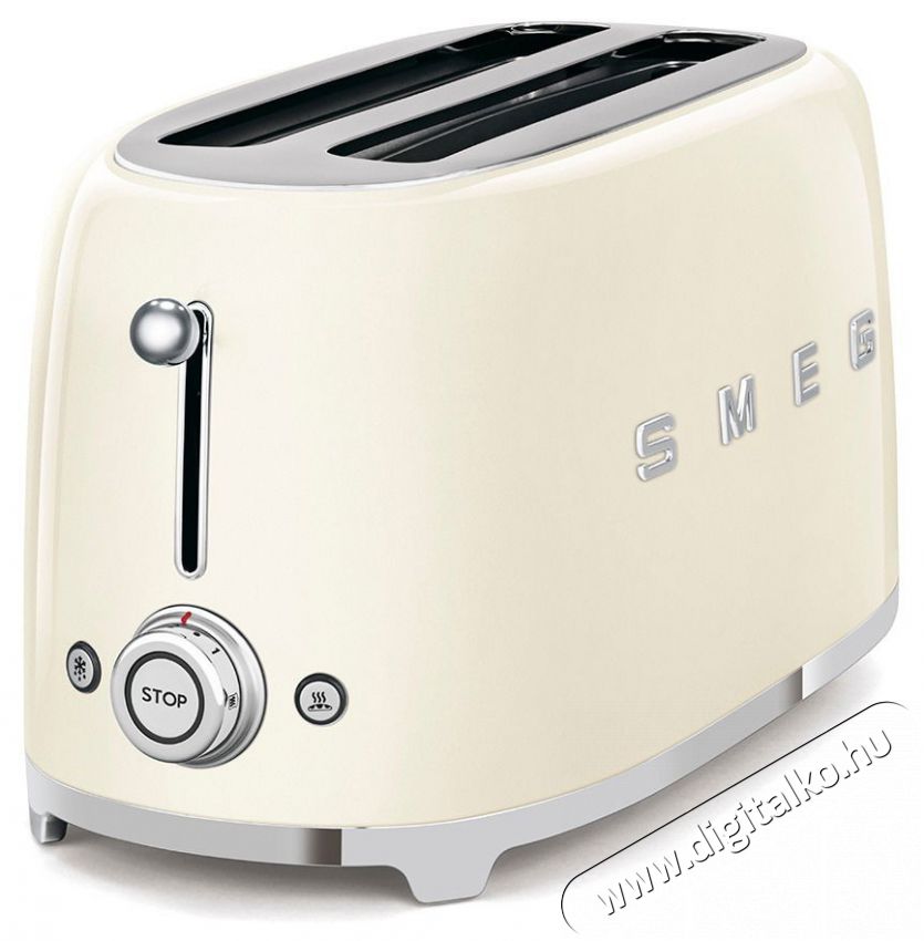 Smeg 50-es Retro Style st&iacute;lus&uacute; 4x2 kr&eacute;m 950W Konyhai term&eacute;kek - Konyhai kisg&eacute;p (s&uuml;t&eacute;s / főz&eacute;s / hűt&eacute;s / &eacute;telk&eacute;sz&iacute;t&eacute;s) - Keny&eacute;rpir&iacute;t&oacute; - 520632