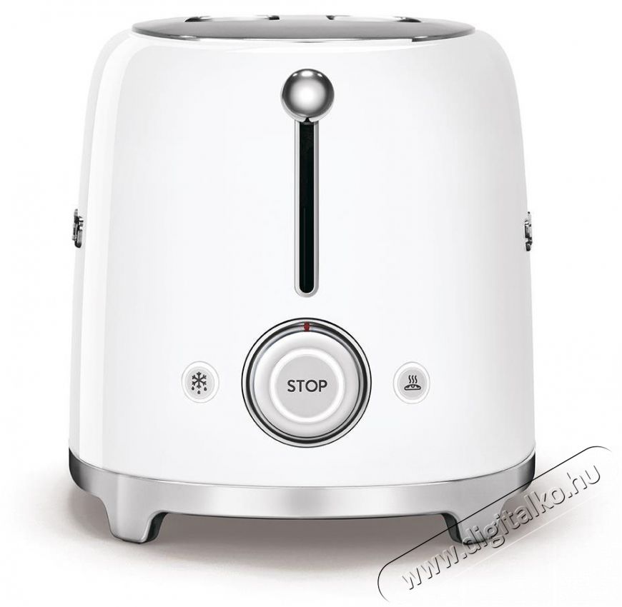 Smeg 50's Retro Style 2x2 feh&eacute;r 950W Konyhai term&eacute;kek - Konyhai kisg&eacute;p (s&uuml;t&eacute;s / főz&eacute;s / hűt&eacute;s / &eacute;telk&eacute;sz&iacute;t&eacute;s) - Keny&eacute;rpir&iacute;t&oacute; - 520631