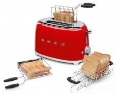 Smeg 50's Retro Style 2x2 piros 950W Konyhai term&eacute;kek - Konyhai kisg&eacute;p (s&uuml;t&eacute;s / főz&eacute;s / hűt&eacute;s / &eacute;telk&eacute;sz&iacute;t&eacute;s) - Keny&eacute;rpir&iacute;t&oacute; - 520630