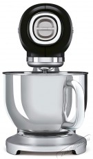 Smeg 50 s Retro Style 4,8 l fekete, rozsdamentes ac&eacute;l talppal Konyhai term&eacute;kek - Konyhai kisg&eacute;p (elők&eacute;sz&iacute;t&eacute;s / feldolgoz&aacute;s) - Konyhai robotg&eacute;p - 530374