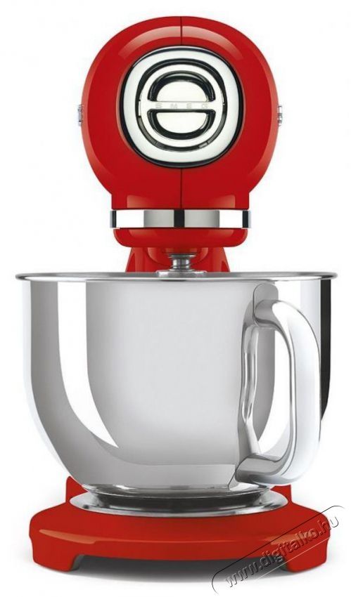 Smeg 50 s Retro Style 4,8 l piros, rozsdamentes ac&eacute;l t&aacute;llal Konyhai term&eacute;kek - Konyhai kisg&eacute;p (elők&eacute;sz&iacute;t&eacute;s / feldolgoz&aacute;s) - Konyhai robotg&eacute;p - 530370
