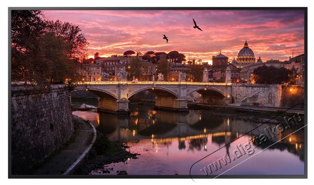 SMG VIS SAMSUNG LFD 49 QB49R, 3840x2160, 350cd/m2, 4000:1, 8ms, 2xHDMI/DVI/2xUSB/RS232/RJ45/IR/WiFi/Bluetooth Telev&iacute;zi&oacute;k - LED telev&iacute;zi&oacute; - UHD 4K felbont&aacute;s&uacute; - 488978