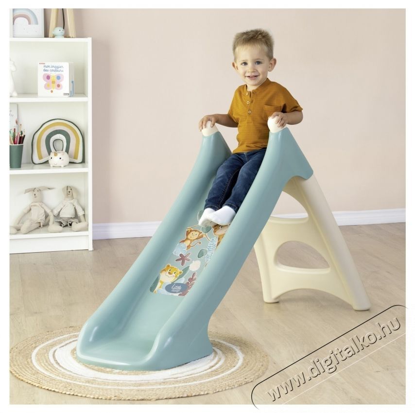 Smoby Little gyermek cs&uacute;szda, XS, sz&uuml;rke/b&eacute;zs H&aacute;ztart&aacute;s / Otthon / K&uuml;lt&eacute;r - J&aacute;t&eacute;k / Sport - Szabadt&eacute;ri j&aacute;t&eacute;k - 535729