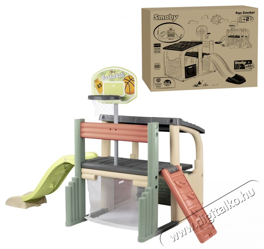 Smoby j&aacute;tsz&oacute;t&eacute;r, Sz&oacute;rakoztat&oacute;k&ouml;zpont H&aacute;ztart&aacute;s / Otthon / K&uuml;lt&eacute;r - J&aacute;t&eacute;k / Sport - Szabadt&eacute;ri j&aacute;t&eacute;k - 535735