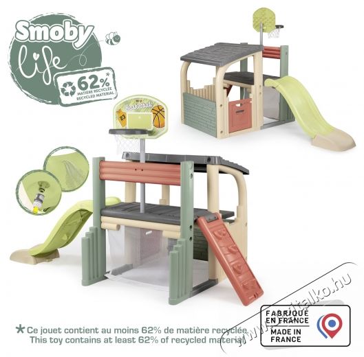 Smoby j&aacute;tsz&oacute;t&eacute;r, Sz&oacute;rakoztat&oacute;k&ouml;zpont H&aacute;ztart&aacute;s / Otthon / K&uuml;lt&eacute;r - J&aacute;t&eacute;k / Sport - Szabadt&eacute;ri j&aacute;t&eacute;k - 535735