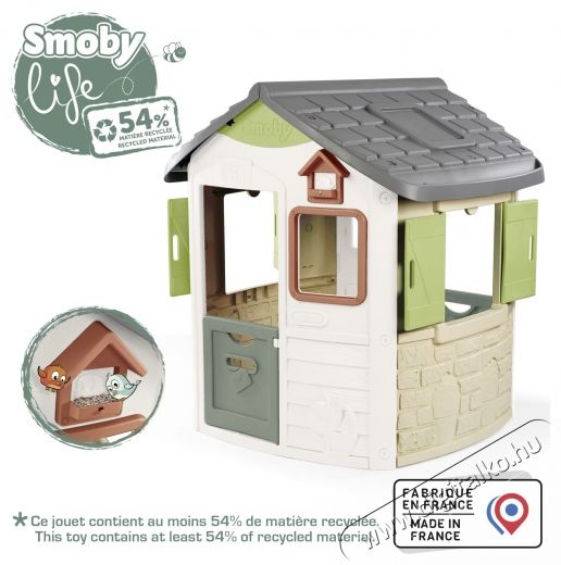 Smoby Jura Lodge Playhouse gyerekh&aacute;z H&aacute;ztart&aacute;s / Otthon / K&uuml;lt&eacute;r - J&aacute;t&eacute;k / Sport - Szabadt&eacute;ri j&aacute;t&eacute;k - 535734