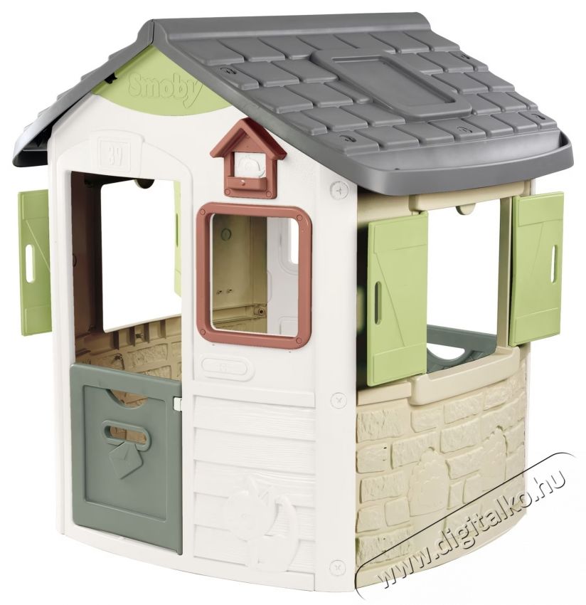 Smoby Jura Lodge Playhouse gyerekh&aacute;z H&aacute;ztart&aacute;s / Otthon / K&uuml;lt&eacute;r - J&aacute;t&eacute;k / Sport - Szabadt&eacute;ri j&aacute;t&eacute;k - 535734