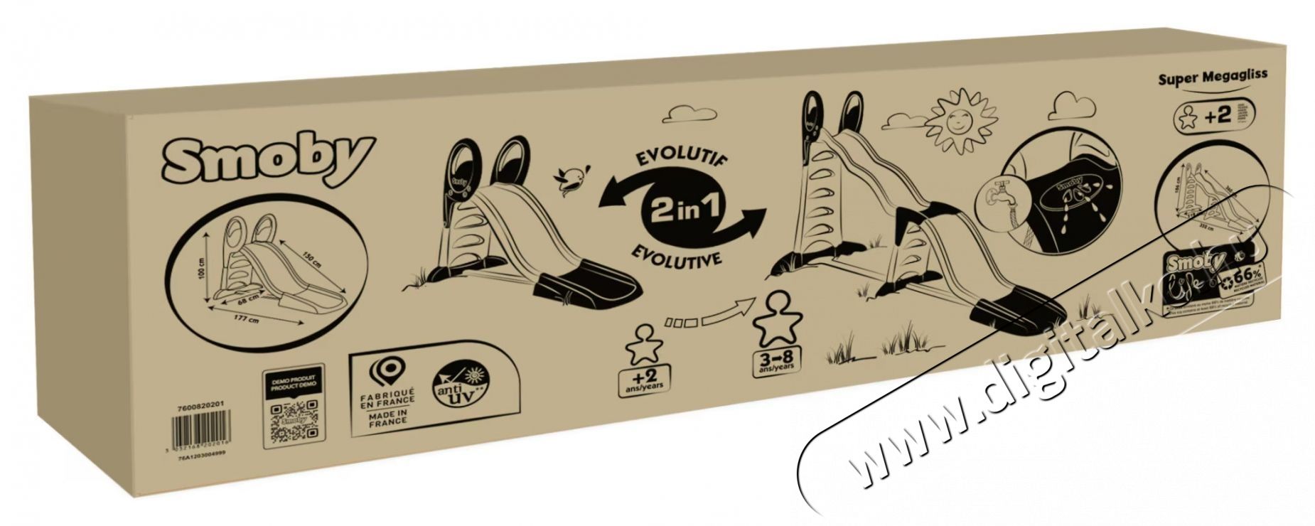 Smoby gyerekcs&uacute;szda, Super Megagliss H&aacute;ztart&aacute;s / Otthon / K&uuml;lt&eacute;r - J&aacute;t&eacute;k / Sport - Szabadt&eacute;ri j&aacute;t&eacute;k - 537315