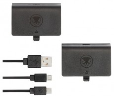 SNAKEBYTE XBOX ONE BATTERY:KIT 2db fekete akkumulátor Akkuk és töltők - Li-ion akkumulátor és töltő (utángyártott) - Akku - 389438