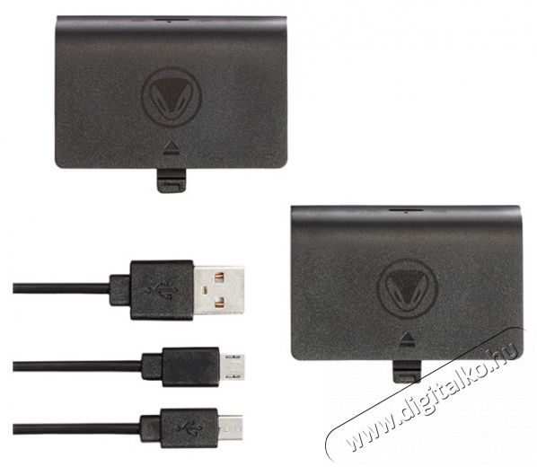 SNAKEBYTE XBOX ONE BATTERY:KIT 2db fekete akkumulátor Akkuk és töltők - Li-ion akkumulátor és töltő (utángyártott) - Akku - 389438