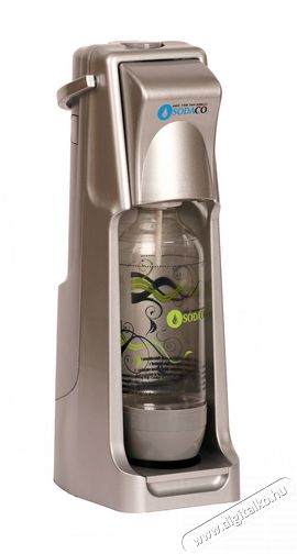 Sodaco B100E Basic ezüst szódagép Konyhai termékek - Sodastream szódagép - Sodastream szódagép - 324850