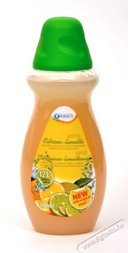 Sodaco Citrom-limette gyümölcs szörp, 1:23, 500 ml Konyhai termékek - Sodastream szódagép - Sodastream szörp - 324854