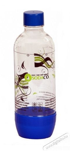 Sodaco PET szénsavasító flakon (1L) - kék Konyhai termékek - Sodastream szódagép - Sodastream palack - 324867
