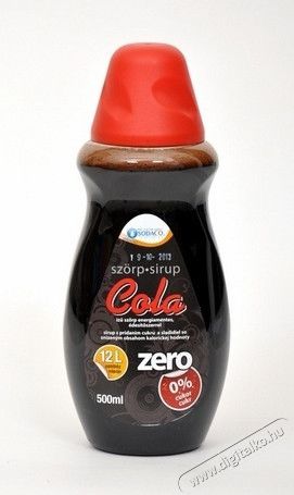 Sodaco Zero Cola szörp, 1:23, 500ml Konyhai termékek - Sodastream szódagép - Sodastream szörp - 324869