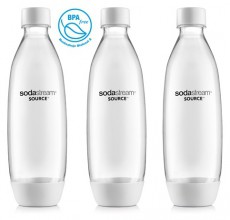 Sodastream Source Play palack (3x1l) - fehér Konyhai termékek - Sodastream szódagép - Sodastream palack - 281271