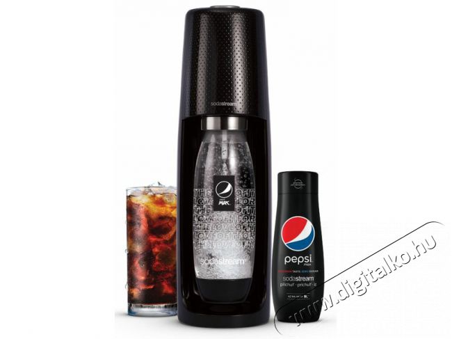 Sodastream SM Spirit Pepsi Megapack - fekete Konyhai termékek - Sodastream szódagép - Sodastream szódagép szett - 376793