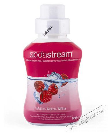 Sodastream SY málna szörp 500ml Konyhai termékek - Sodastream szódagép - Sodastream szörp - 376891