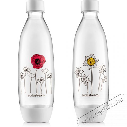 Sodastream BO DUO FUSE 2x1L palack - virágos Konyhai termékek - Sodastream szódagép - Sodastream palack - 376448