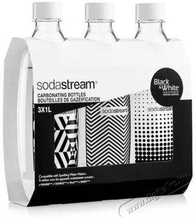 Sodastream BO TRIO FUSE palackcsomag - fekete/fehér Konyhai termékek - Sodastream szódagép - Sodastream palack - 376465