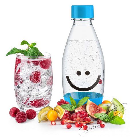 Sodastream BO Szmájli palack kék 0,5 l Konyhai termékek - Sodastream szódagép - Sodastream palack - 380409