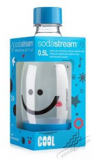 Sodastream BO Szmájli palack kék 0,5 l Konyhai termékek - Sodastream szódagép - Sodastream palack - 380409