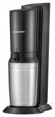 Sodastream Crystal fekete szódagép Konyhai termékek - Sodastream szódagép - Sodastream szódagép - 381716