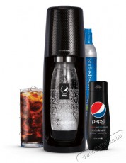 Sodastream Spirit Black Szódagép, Pepsi Megapack Konyhai termékek - Sodastream szódagép - Sodastream szódagép - 493747