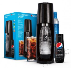 Sodastream Spirit Black Szódagép, Pepsi Megapack Konyhai termékek - Sodastream szódagép - Sodastream szódagép - 493747