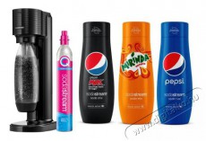 Sodastream GAIA Black STARTER PACK Konyhai termékek - Sodastream szódagép - Sodastream szódagép szett - 526113