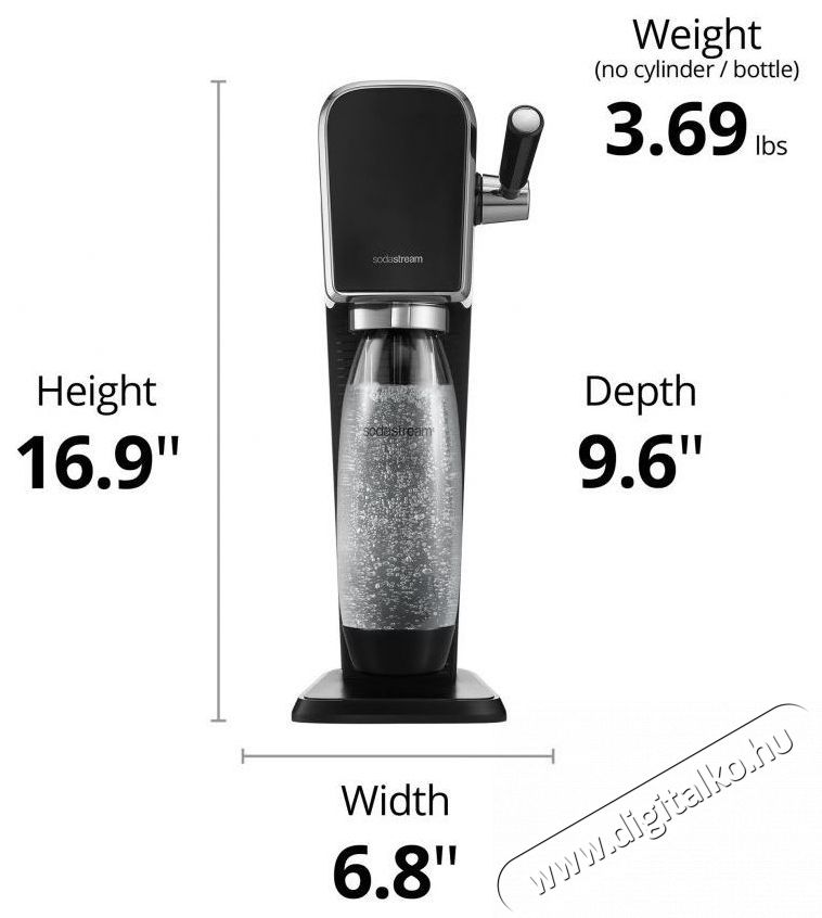 Sodastream SM ART Black Pepsi Zero Megapack sz&oacute;dag&eacute;p szett Konyhai term&eacute;kek - Sodastream sz&oacute;dag&eacute;p - Sodastream sz&oacute;dag&eacute;p szett - 531070
