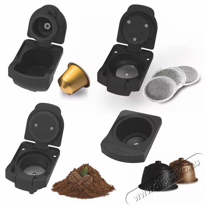 SOGO SS-7655 Konyhai term&eacute;kek - K&aacute;v&eacute;főző / k&aacute;v&eacute;&ouml;rlő / kieg&eacute;sz&iacute;tő - Kapszul&aacute;s / podos k&aacute;v&eacute;főző - 530101