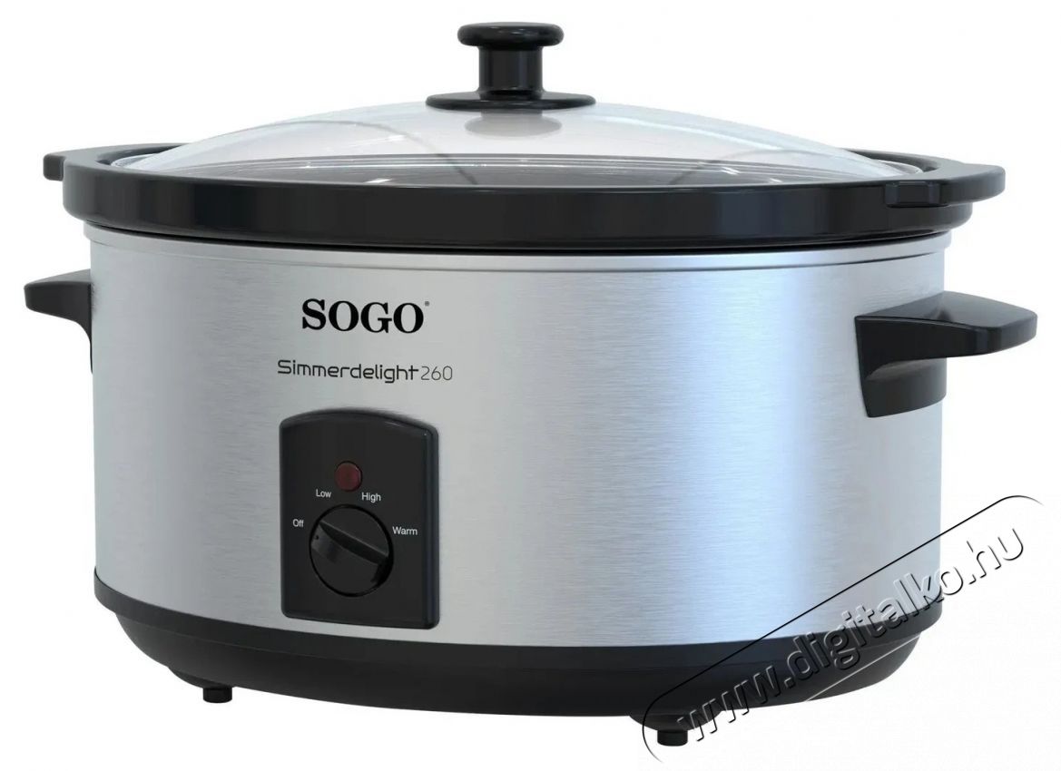 SOGO SS-10795 Konyhai term&eacute;kek - Konyhai kisg&eacute;p (s&uuml;t&eacute;s / főz&eacute;s / hűt&eacute;s / &eacute;telk&eacute;sz&iacute;t&eacute;s) - L&eacute;gkever&eacute;ses főzőg&eacute;p / elektromos kukta / multifunkci&oacute;s s&uuml;tő - 530695