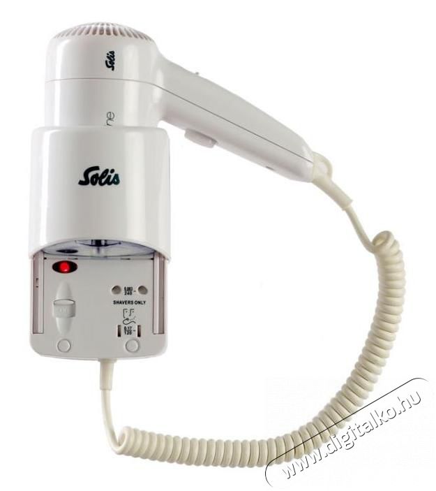 Solis 955.21 Comfort Line Plus for Hotels hajszárító - fehér Szépségápolás / Egészség - Hajápolás - Hajszárító - 296883