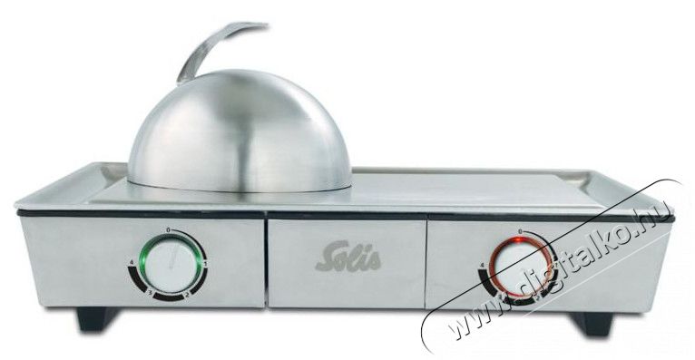 Solis Type 795 Teppanyaki@Home grill lap Konyhai termékek - Konyhai kisgép (sütés / főzés / hűtés / ételkészítés) - Kontakt grill sütő / sütőlap - 296834