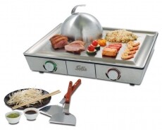 Solis Type 795 Teppanyaki@Home grill lap Konyhai termékek - Konyhai kisgép (sütés / főzés / hűtés / ételkészítés) - Kontakt grill sütő / sütőlap - 296834