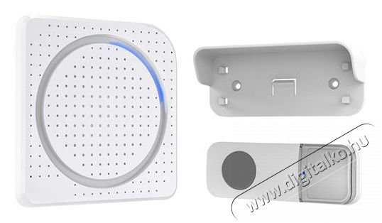 Solight  vezeték nélküli csengő, dugaljba, 200 m, fehér, learning code Háztartás / Otthon / Kültér - Lakásfelszerelés - Csengő - 519762