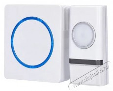 Solight  Vezeték nélküli elemes csengő, 120m Háztartás / Otthon / Kültér - Lakásfelszerelés - Csengő - 519768