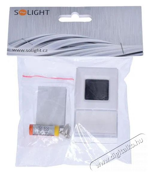 Solight  vezet&eacute;k n&eacute;lk&uuml;li gomb, 1L08, 1L4x, 1L56x, 1L57, 1L65 kompatibilis, hat&oacute;t&aacute;v 120 m H&aacute;ztart&aacute;s / Otthon / K&uuml;lt&eacute;r - Lak&aacute;sfelszerel&eacute;s - Csengő - 519770
