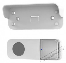 Solight  vezeték nélküli gomb az 1L67 sorozathoz, 200 m, fehér, learning code, névtábla fedél Háztartás / Otthon / Kültér - Lakásfelszerelés - Csengő - 519769