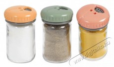 SOLMAZER IRIS üveg fűszerszóró 105ml, rózsaszín, lila vagy narancs színű Konyhai termékek - Egyéb / Konyhai kiegészítő - 502137