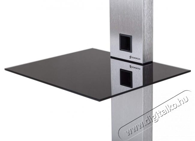 Sonorous PL  2515-B-INX inox TV állvány Audio-Video / Hifi / Multimédia - Hangprojektor / soundbar - Tv állványként is használható - 341466