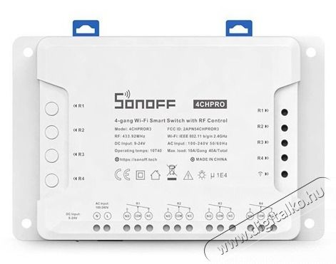 SONOFF 4CHR3 intelligens kapcsol&oacute; H&aacute;ztart&aacute;s / Otthon / K&uuml;lt&eacute;r - Egy&eacute;b h&aacute;ztart&aacute;si term&eacute;k - 442936