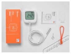SONOFF IP65 Zigbee LCD Smart Thermometer (Probe Version) SNZB-02LD Háztartás / Otthon / Kültér - Lakásfelszerelés - Hőmérő / barométer - 519776