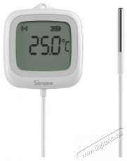SONOFF IP65 Zigbee LCD Smart Thermometer (Probe Version) SNZB-02LD Háztartás / Otthon / Kültér - Lakásfelszerelés - Hőmérő / barométer - 519776