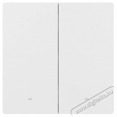 SONOFF SwitchMan Smart Wall Switch-M5 Matter (White), 2 gang Háztartás / Otthon / Kültér - Okos otthon - Kiegészítő - 520685