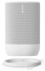 Sonos Move 2, feh&eacute;r Audio-Video / Hifi / Multim&eacute;dia - Hordozhat&oacute;, vezet&eacute;k n&eacute;lk&uuml;li / bluetooth hangsug&aacute;rz&oacute; - Hordozhat&oacute;, vezet&eacute;k n&eacute;lk&uuml;li / bluetooth hangsug&aacute;rz&oacute; - 520715