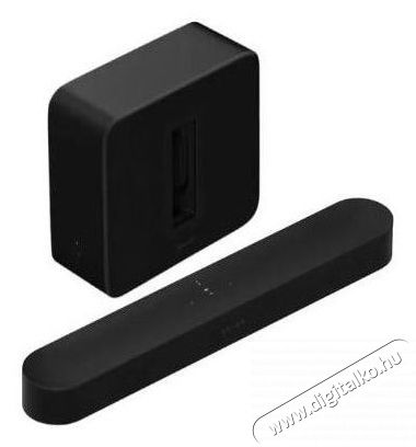 Sonos BEAM 2nd Gen., fekete + Sub Mini, fekete Audio-Video / Hifi / Multim&eacute;dia - Hangfal - Hangfalszett - &Aacute;ll&oacute; / front hangfal - 530448
