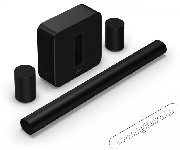 Sonos Arc Ultra Fekete + Sub 4 + 2x Era 100 Audio-Video / Hifi / Multimédia - Hangprojektor / soundbar - Mélyládával - 530479