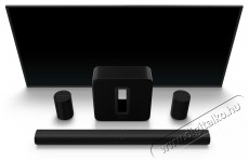 Sonos Arc Ultra Fekete + Sub 4 + 2x Era 100 Audio-Video / Hifi / Multimédia - Hangprojektor / soundbar - Mélyládával - 530479