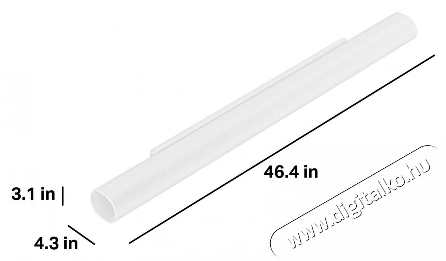 Sonos Arc Ultra feh&eacute;r + Sub 4 + 2x Era 300 Audio-Video / Hifi / Multim&eacute;dia - Hangprojektor / soundbar - M&eacute;lyl&aacute;d&aacute;val - 530483